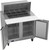 Beverage Air SPE36HC-12M 36" W Two-Section Two Door Mega Top Refrigerated Counter