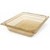 Carlisle 10420B13 3.7 Qt. 1/2 Size Amber Storplus High Heat Hot Food Pan