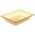 Carlisle 10420B13 3.7 Qt. 1/2 Size Amber Storplus High Heat Hot Food Pan