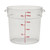 Cambro RFSCW18135 18 qt Clear Round Camwear Storage Container
