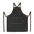 Winco BADN-3126 Blue Downtown Bib Apron - 31-3/4"L x 26-3/4 "W