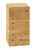 Cal-Mil 3627-99 9"W x 9"D x 18"H Square Wood Madera Crate Riser