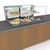Structural Concepts NE3620DSV 35.75" W Glass Reveal Service Non-Refrigerated Slide In Counter Case