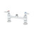 T&S Brass B-0220-LN Mixing Faucet deck mount 8"