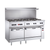 Vulcan EV60SS-5HT-480 60" Electric Restaurant Range - 208 Volts