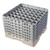 Cambro 49S1114184 Camrack Glass Rack With (6) Soft Gray Extenders - 2 Cases
