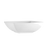 CAC China PNS-B3 3 Oz. Super White Porcelain PrinceSquare Bowl (4 Dozen Per Case)