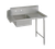 John Boos EDTS8-S30-R72 Straight Design Dishtable soiled Straight Design 72"W x 30"D x 44"H overall size for right-to-left operation