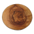 American Metalcraft OWM21 21.5 Plastic Olive Wood Pattern Round Platter