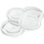 Carlisle 5109L30 Polystyrene Disposable Tumbler Lid (1,000 Each Per Case)