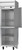 Beverage Air HRPS1HC-1HS 26" W One-Section Solid Door Reach-In Horizon Series Refrigerator