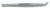 Matfer Bourgeat 652012 5-1/2"L Stainless Steel Chef PlaTing Tongs