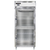 Continental Refrigerator D1RXNSSGDHD 36.25" W One-Section Glass Door Reach-In Designer Line Extra-Wide Refrigerator
