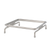 Bon Chef 7013SS 10.25" x 10.25" x 2.63" Square Stainless Steel Stand
