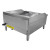Adcraft BDCTG-24T 24" W Countertop Black Diamond Thermostatic Gas Griddle - 60,000 BTU