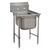 Advance Tabco T9-1-24-X 25" W 18 Gauge Galvanized Special Value Regaline Sink