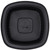 Dinex DXMW512PBLK 12 oz Black Polypropylene Square Proex Disposable Side Dish