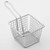 American Metalcraft FRYS443 Stainless Steel Square Tabletop Serving Fry Basket