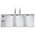 Continental Refrigerator KC90NSS 90"W Solid Door Keg Cooler