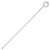 Winco SKO-12 12" Stainless Steel Skewers (Contains 1 Dozen)