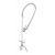 T&S Brass B-0113-Cr-Bj-St Easyinstall Pre-Rinse Unit Double Deck Mount Single Hole Base 24"