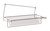 Metro IWA-S11K4 Smartwall Drying Shelf With Slanted Lid Holder Metroseal Gray Epoxy-Coated Corrosion-Resistant Finishnsf