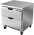 Beverage Air WTFD32AHC-2-FLT 32"W Two Drawer Stainless Steel Worktop Freezer
