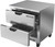 Beverage Air WTFD32AHC-2-FLT 32"W Two Drawer Stainless Steel Worktop Freezer
