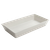 American Metalcraft POR17 144 Oz. Porcelain White Rectangular Bowl