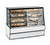 Federal Industries SGR5942DZ 59.13" W Straight Glass High Volume Vertical Dual Zone Bakery Case Refrigerated Left Non-Refrigerated Right