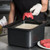 Carlisle CM110103 6"H Black Coldmaster Food Pan
