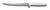 Dexter 10613 7" White Sani-Safe Fillet Knife with Polypropylene Handle