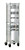 New Age NS599A 62.13"H 26 Pizza Pan Rack with 2" Spacing