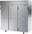 Beverage Air HRP3HC-1S 78" W Three-Section Solid Door Reach-In Horizon Series Refrigerator