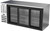 Beverage Air BB72HC-F-GS-S 72" W Stainless Steel 3 Glass Doors Refrigerated Food Rated Back Bar Storage Cabinet - 115 Volts