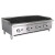 Adcraft BDECTC-48/NG 48" W Natural Gas Countertop Black Diamond Charbroiler - 120,000 BTU