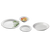 Dinex DXHHC1002
 7-3/4"
 China
 White
 Round
 Entree Plate