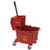 Winco MPB-36R 36 qt. Red Mop Bucket With wringer