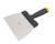 Matfer Bourgeat 112641 Chocolate Scraper 7"L x 4"W Blade Straight Edge Polypropylene Handle Stainless Steel