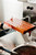 Matfer Bourgeat 112641 Chocolate Scraper 7"L x 4"W Blade Straight Edge Polypropylene Handle Stainless Steel
