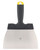 Matfer Bourgeat 112641 Chocolate Scraper 7"L x 4"W Blade Straight Edge Polypropylene Handle Stainless Steel
