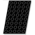 Matfer Bourgeat 336027 Flexipan Mini-Cylinders Mold 54 Per Sheet 3/4 Oz. Cap. 1-1/2" Dia. x 3/4"H Food Grade Silicone