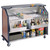 Lakeside 76886 63-7/8" Portable Bar with Laminate Over Stainless Steel Exterior