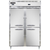 Continental Refrigerator D2RFNSSPTHD 52" W Two-Section Solid Door Designer Line Designer Line Refrigerator/Freezer