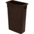 Carlisle 34202369 23 Gallon Polyethylene Brown Trimline Waste Container