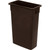 Carlisle 34202369 23 Gallon Polyethylene Brown Trimline Waste Container