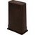 Carlisle 34202369 23 Gallon Polyethylene Brown Trimline Waste Container
