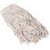 Carlisle 369824B00 #24 4 Ply Cut-End Textured Polyester Band Flo-Pac Wet Mop Head