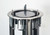 Lakeside 1943 Adjust-a-Fit 13.25" Dia. Round Stainless Steel 1-Tube Shielded Dish Dispenser