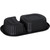 Dinex DXMW812PBLK 18 oz Black Polypropylene Medium Oblong Disposable Entree Platter